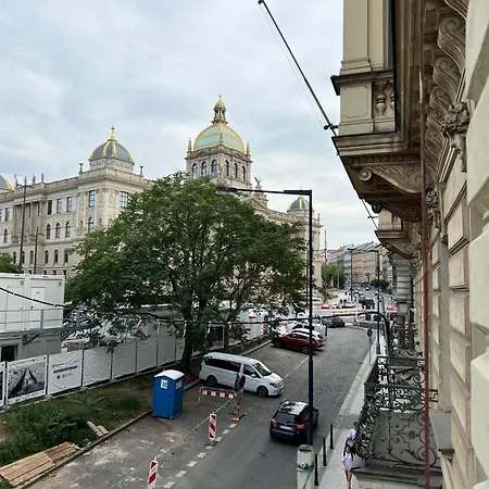 Studio With Balcony Opposite The National Museum * Прага